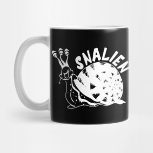 snalien alien snail Mug